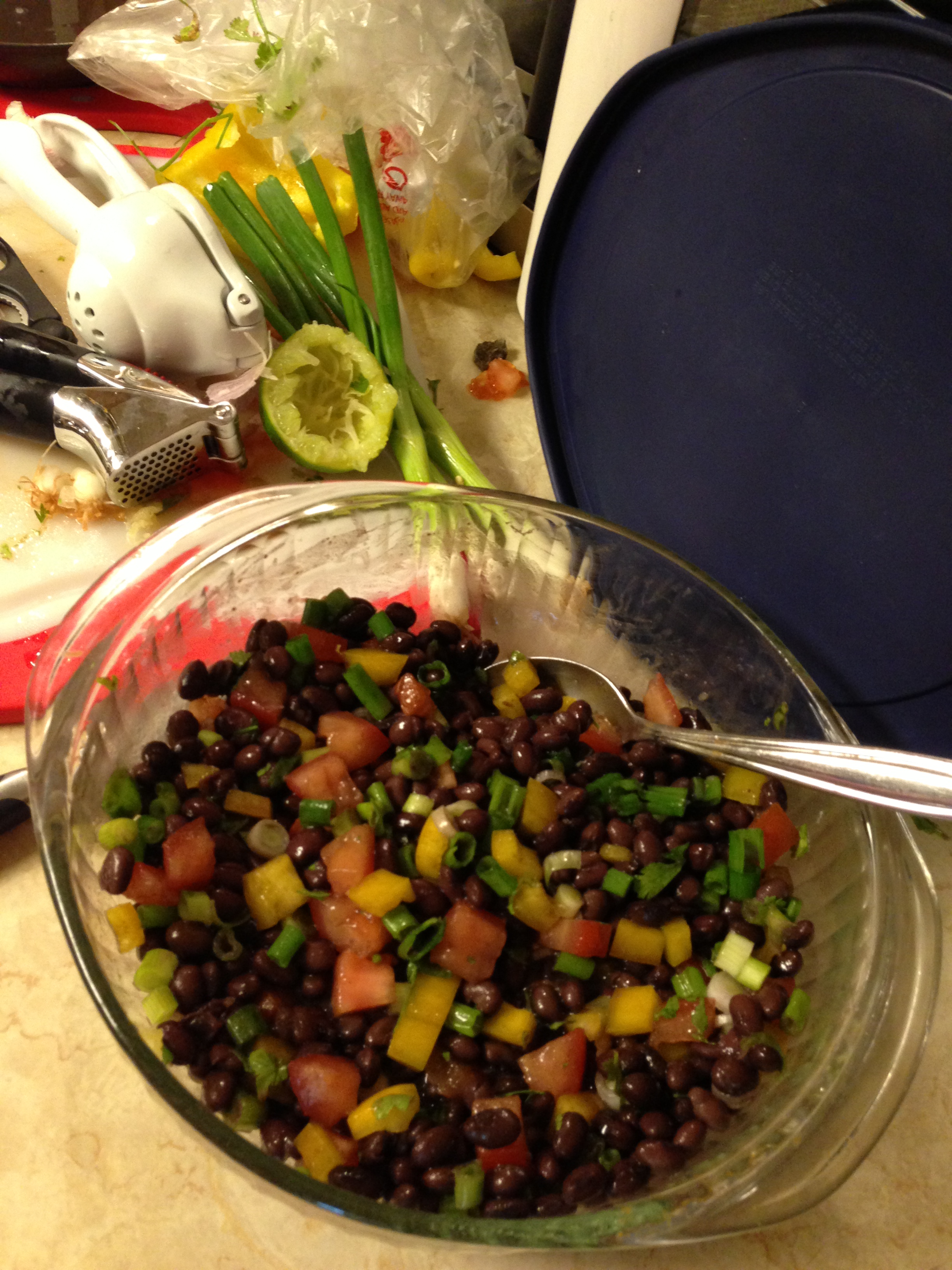 Low Sodium Black Bean Pico De Gallo