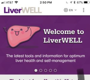 top app for liver health is Liverwell karen hoyt