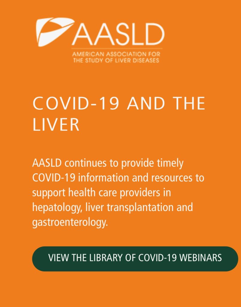 COVID-19 and the liver: AASLD flyers for patients and physicians