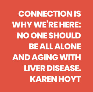 alone aging liver disease quote